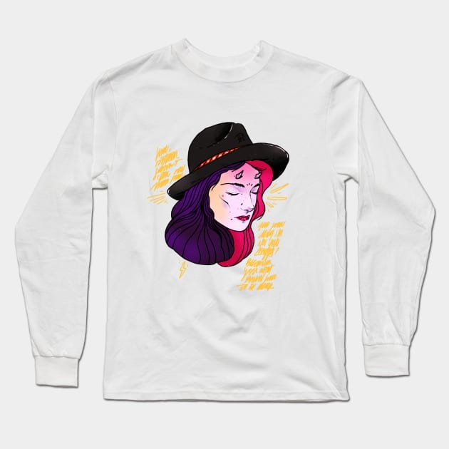 Hat Long Sleeve T-Shirt by Reifus